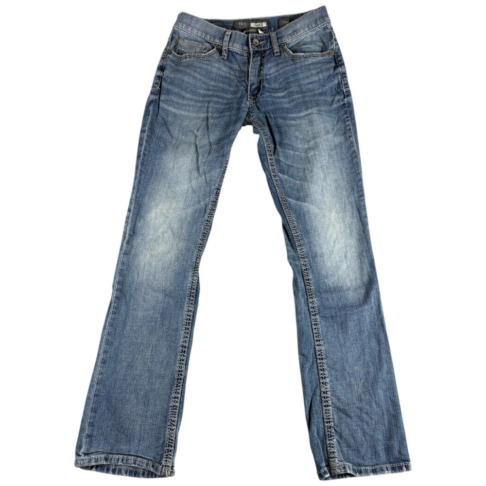 Buckle BKE Jake Straight Leg Jeans Mens 29R Blue Cotton Rugged Durable Stretch
